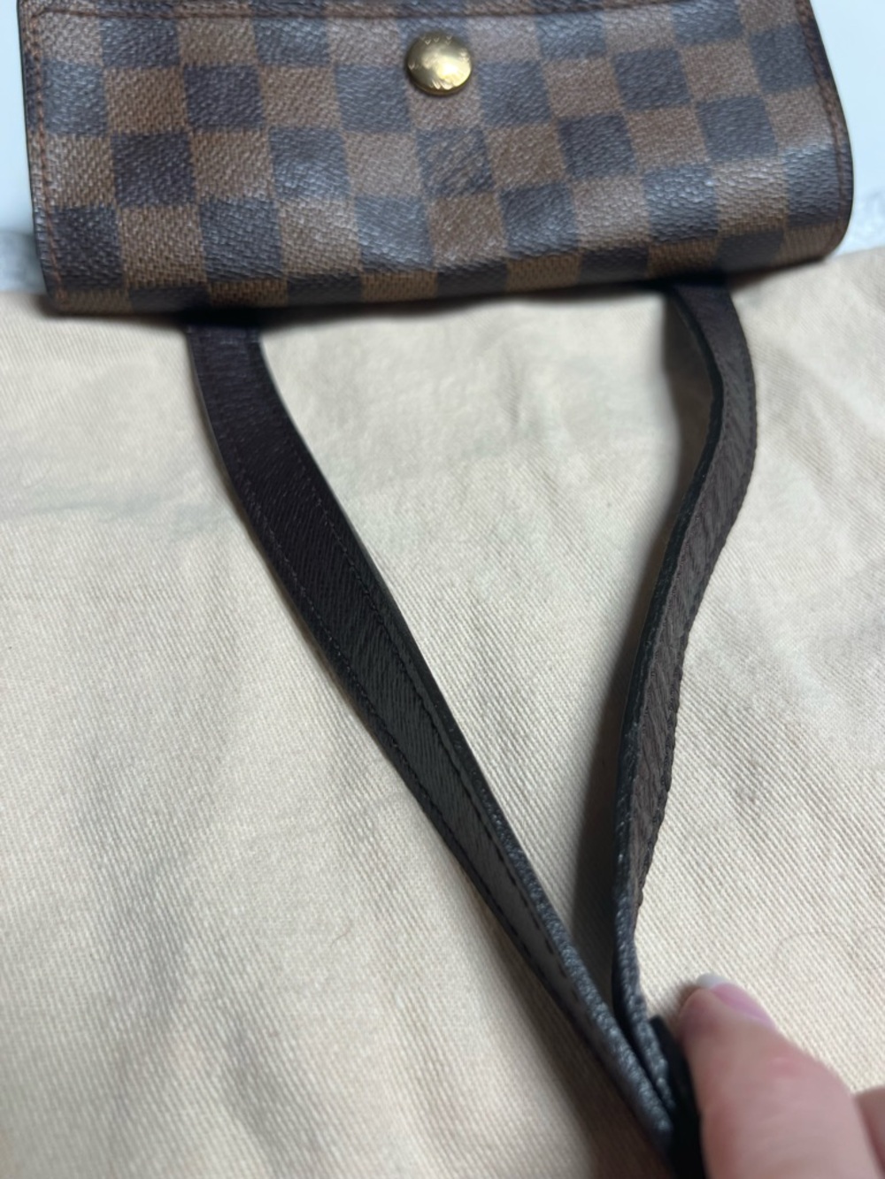 Louis Vuitton Damier Ebene Pimlico Crossbody Purse - Picture 15 of 15
